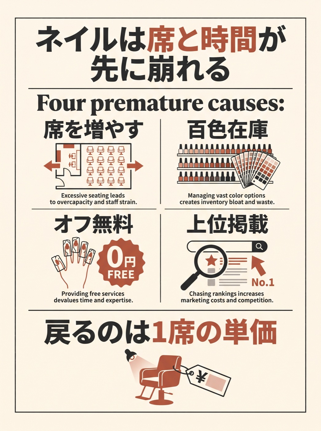 ネイル失敗で先にやりがちな席増・在庫・オフ無料・上位掲載